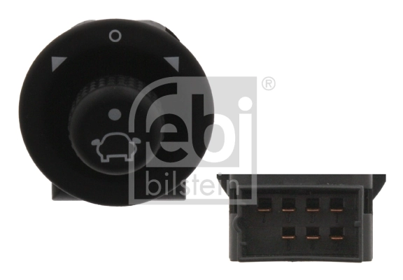 Switch, exterior mirror adjustment